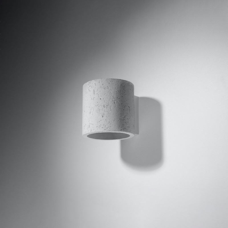 Sollux Wandlamp ORBIS Beton 40W/G9 - Afbeelding 5