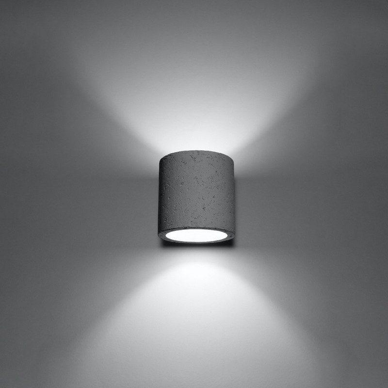Sollux Wandlamp ORBIS Beton 40W/G9 - Afbeelding 4