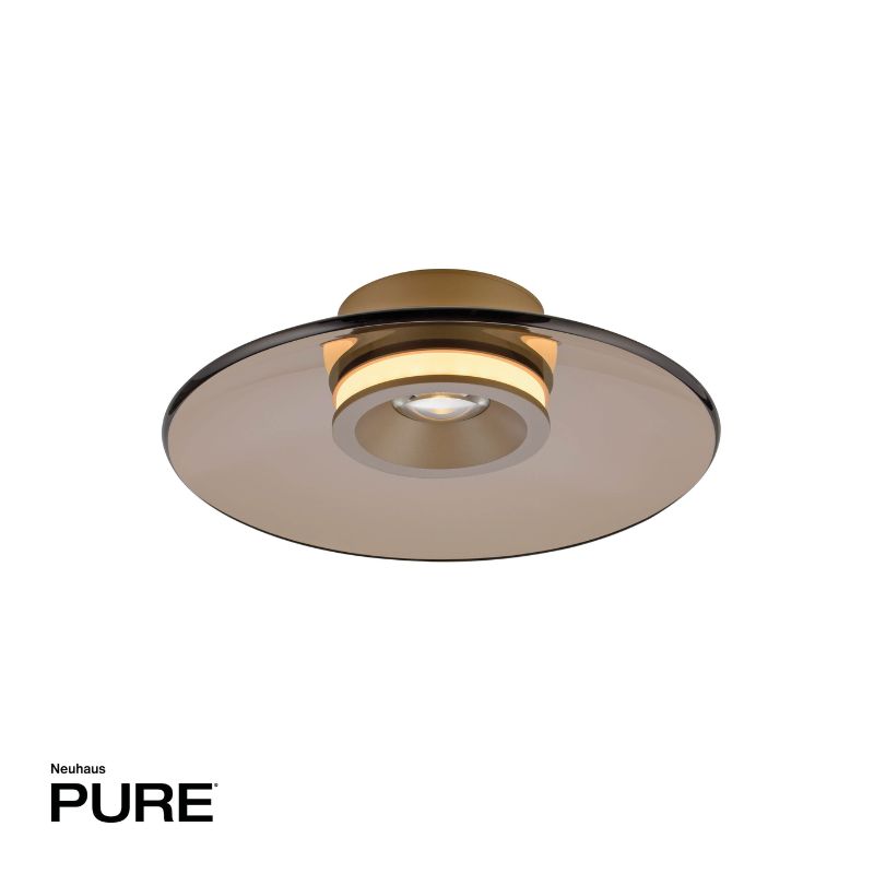 Plafondlamp Pure Moon Brons 32 cm - Afbeelding 2