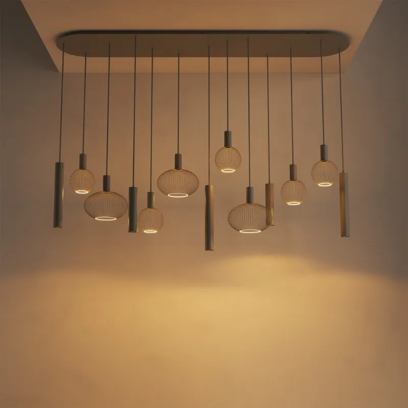 Ztahl Como Hanglamp 210 9170-Platinum