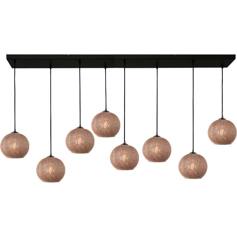 HL CORDA 8-L mat zwart 160X25CM - Afbeelding 2