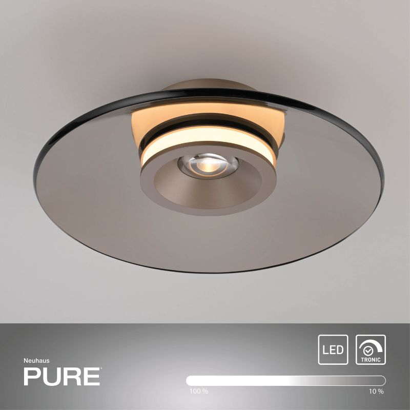 Plafondlamp Pure Moon Brons 32 cm - Afbeelding 5