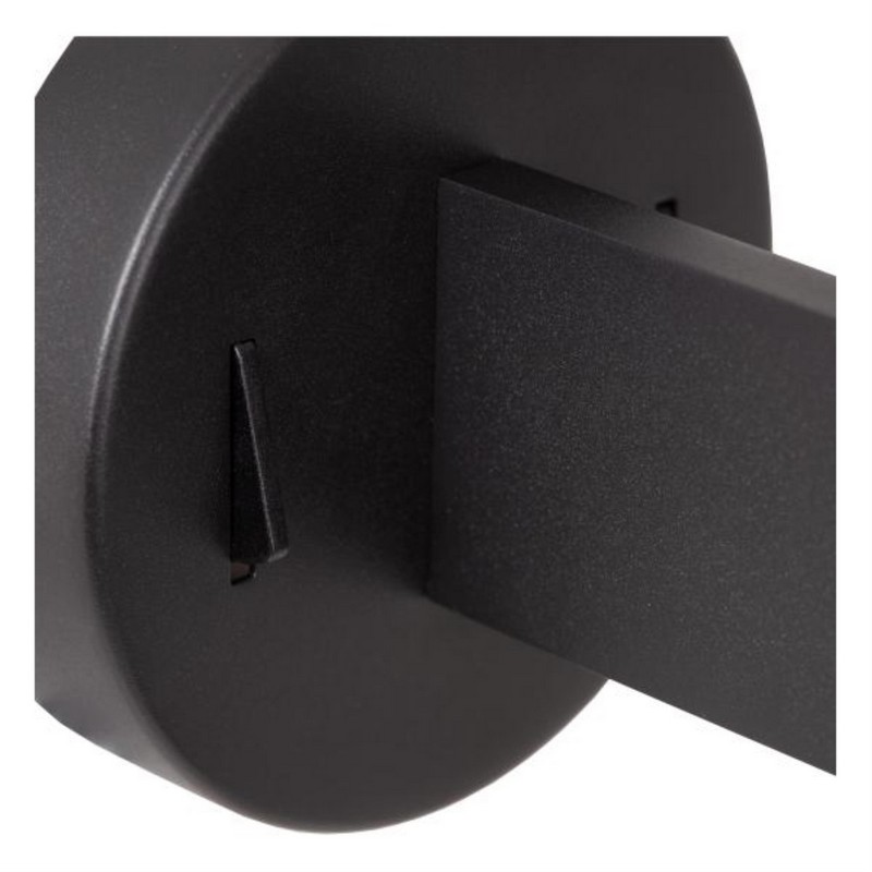 Lucide MAGIC Wandlamp 1xE27 Met USB oplaadpunt Zwart + compacte spot - Afbeelding 6