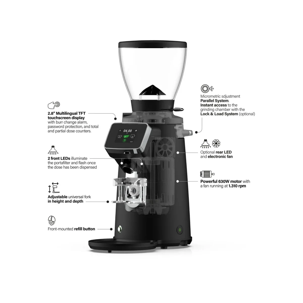 Compak E6 OD PolAlu - Afbeelding 6